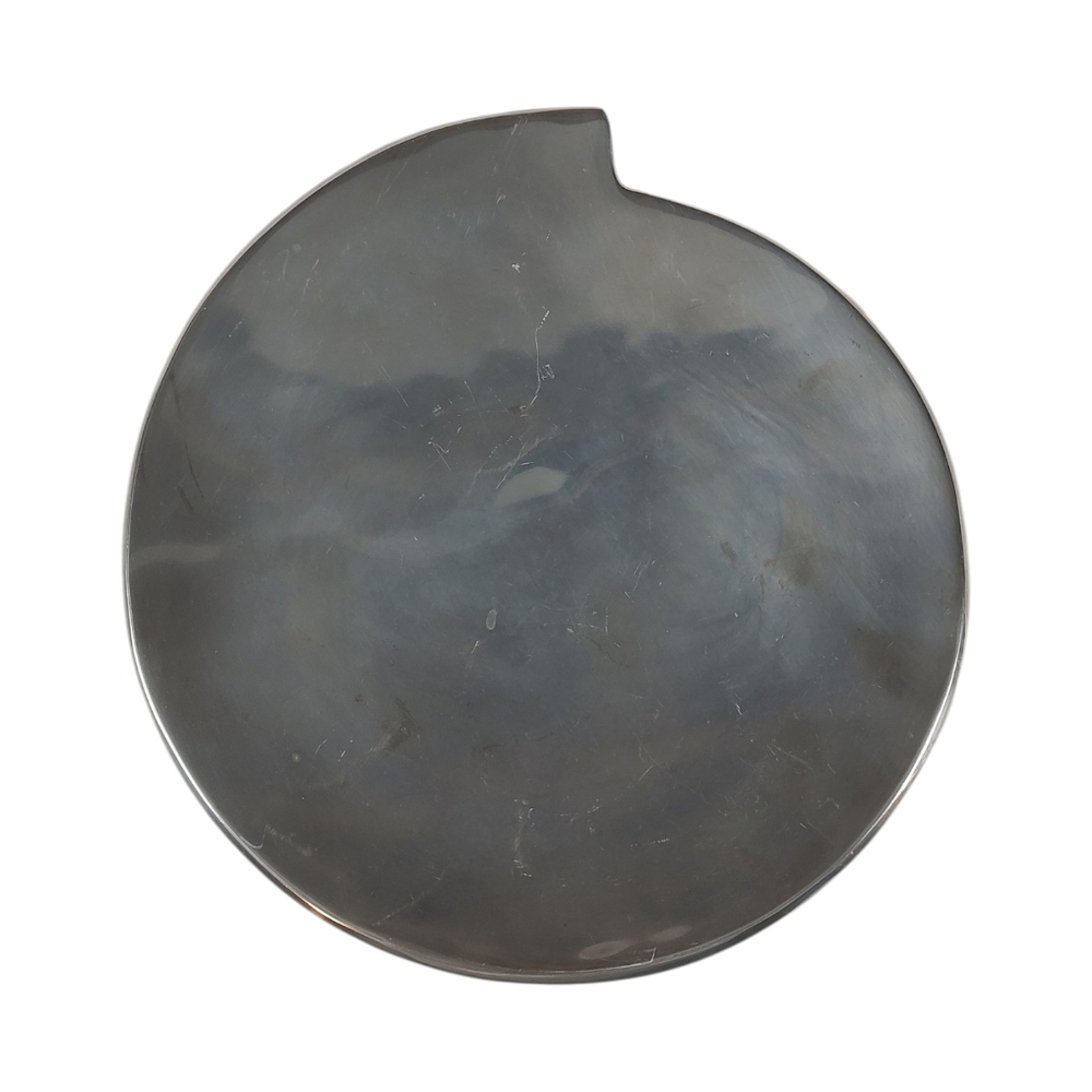 Nambe Spiral Platter #632 Metal Alloy 11" x 11.5"